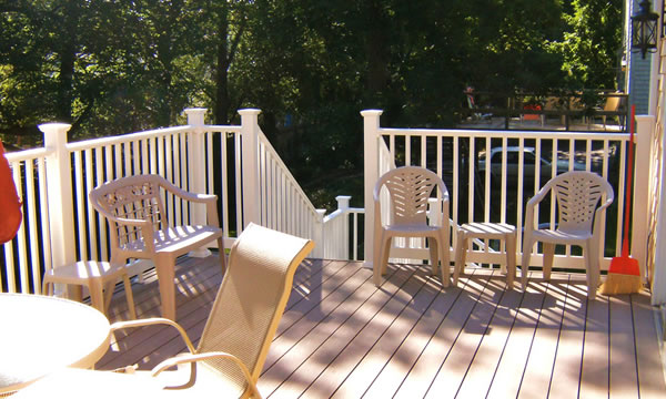 Composite or Wood Deck Building Materials