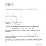 Dwelling Contractor Qualifier Certificate