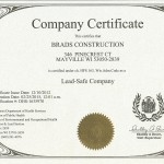 lead safe company certificate