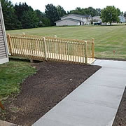 Wheelchair Ramp Construction