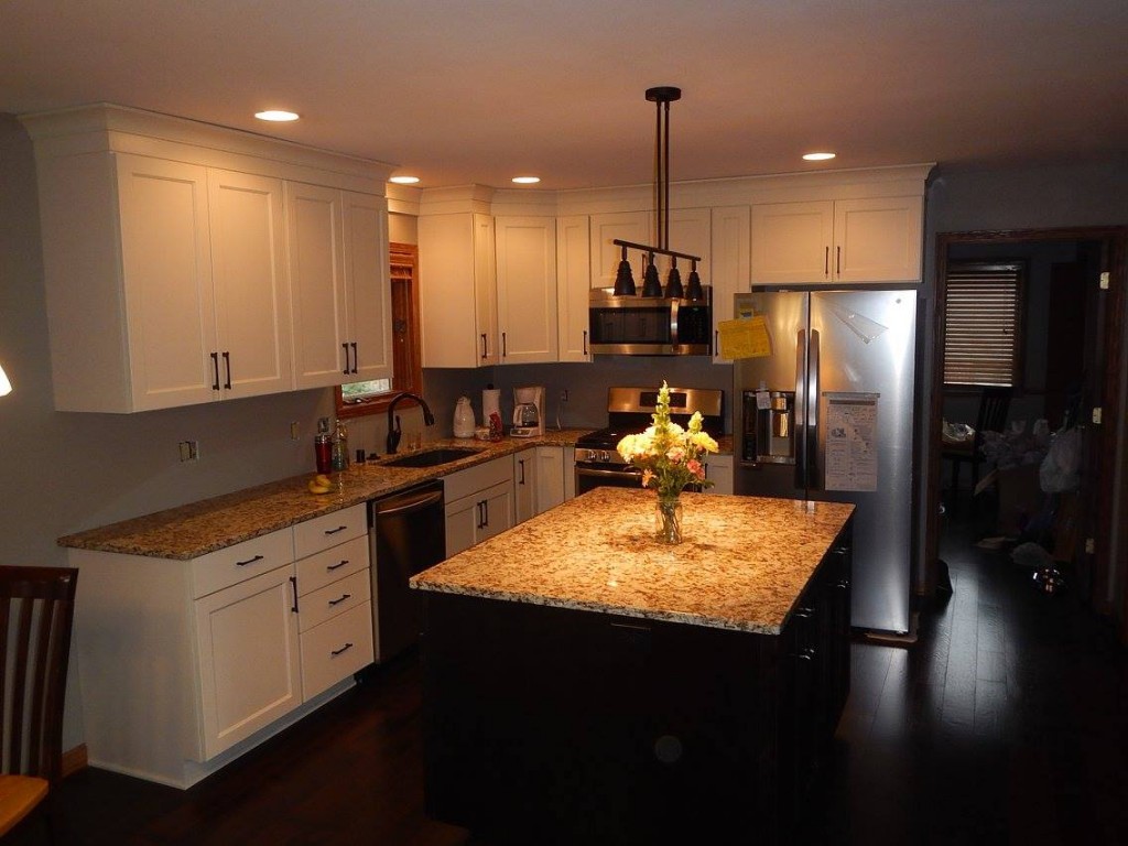 Kitchen After Remodeling By Brad's Construction