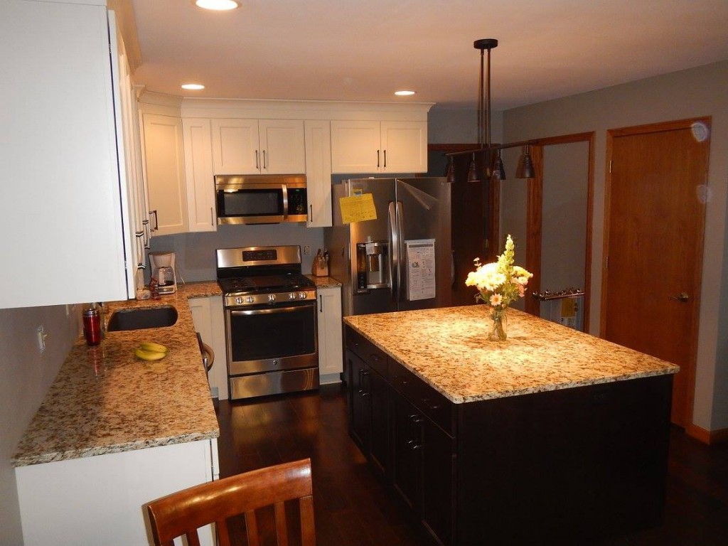 Kitchen After Remodeling By Brad's Construction