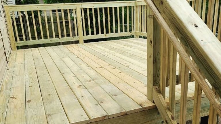 Storm Damaged Deck Repairs