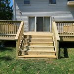 Photo of 16 x 20 Pressure Treated Deck Built In Fond Du Lac Wisconsin