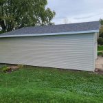 Roof and Siding Replacement On Garage In Brownsville WI
