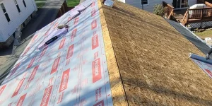 roof leaking around chimney